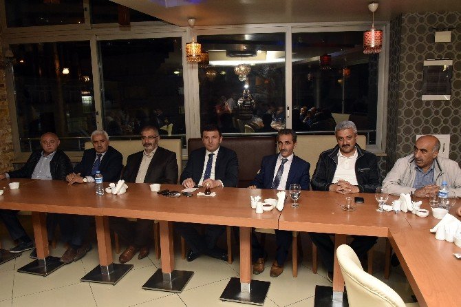 Ak Parti Gümüşhane İl Yönetimi İftar Programında Basınla Buluştu
