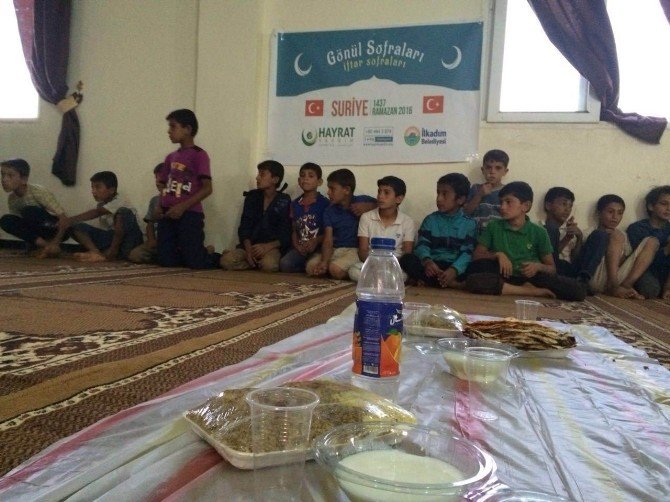 İlkadım’dan Suriye’deki Yetim Çocuklara İftar