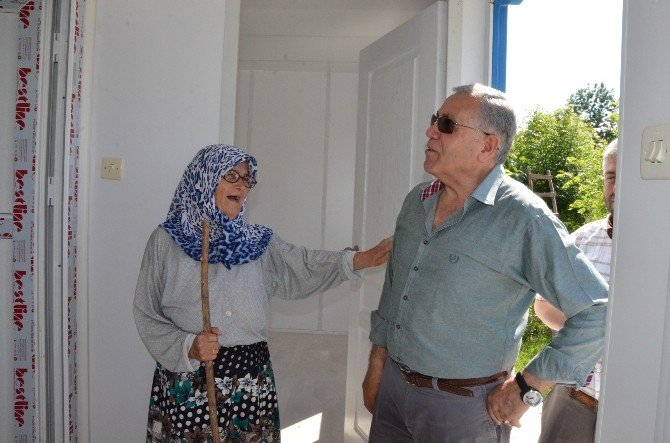 80 Yaşındaki Kadının İsteğini Kaymakam Yerine Getirdi