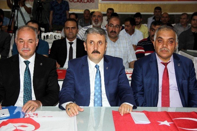 Bbp Genel Başkanı Mustafa Destici Gaziantep’te