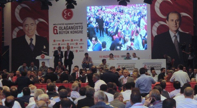 Mhp Olağanüstü Büyük Kongresinin 10 Temmuz’da Yapılması Gündeme Alındı