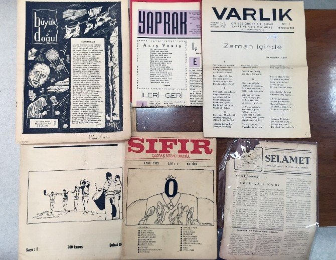 Öğretim Üyesi’nin İlginç Dergi Koleksiyonu