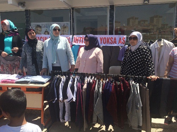 Ak Parti Polatlı İlçe Başkanlığı’ndan ’İhtiyacın Varsa Al, İhtiyacın Yoksa As’ Kampanyası