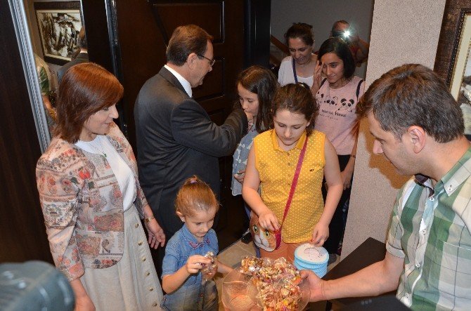 Çocuklar ’Selesepet Topkandil Şenliği’nde Eğlendi