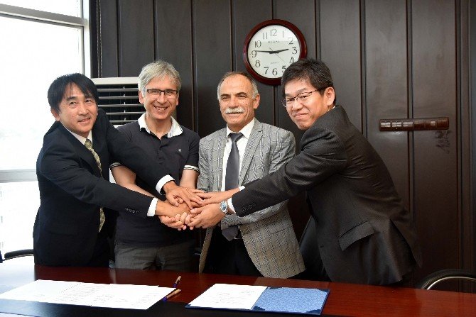 Omü Ve Japon Fukui Ünversitesi İşbirliği Anlaşması İmzaladı