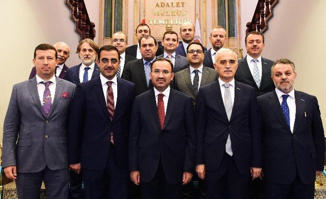 Müsiad Heyetinden Bakan Bozdağ’a Hayırlı Olsun Ziyareti