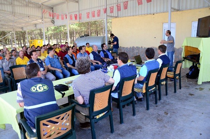 Orman Bölge Müdürlüğü’nden Orman Yangını Tatbikatı