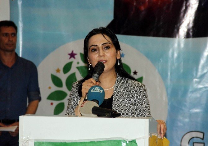 Hdp Eş Genel Başkanı Yüksekdağ Gaziantep’te