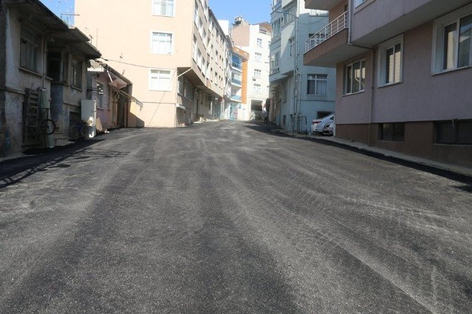 Sinop’ta Asfalt Çalışmaları