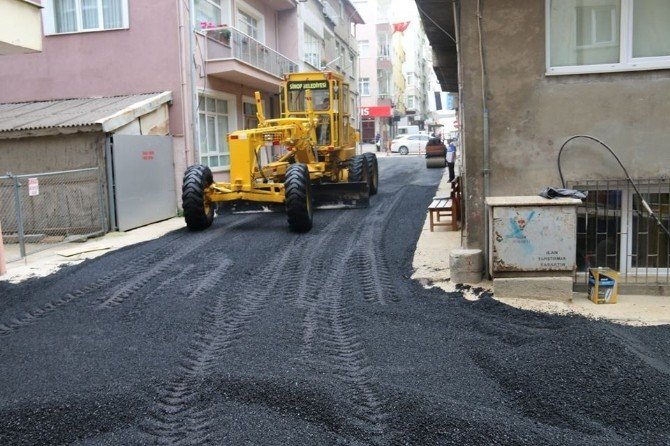Sinop’ta Asfalt Çalışmaları