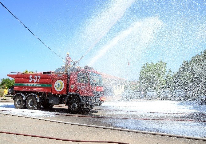 Orman Bölge Müdürlüğü’nden Orman Yangını Tatbikatı