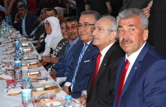 Chp Genel Başkanı Kılıçdaroğlu Yozgatlılarla İftarda Buluştu