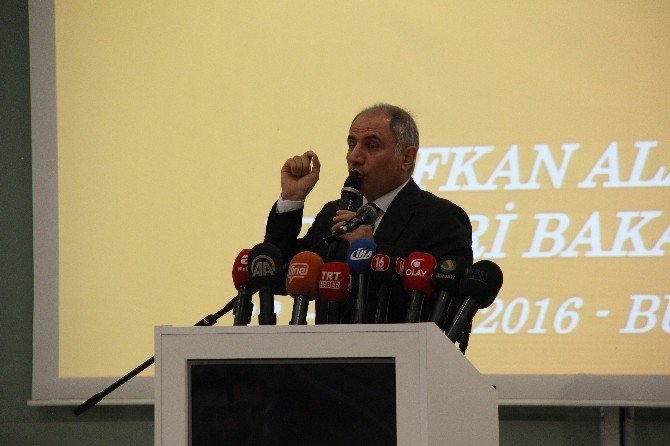 Bakan Ala: "Terör Ateşi Sizi De Yakar"