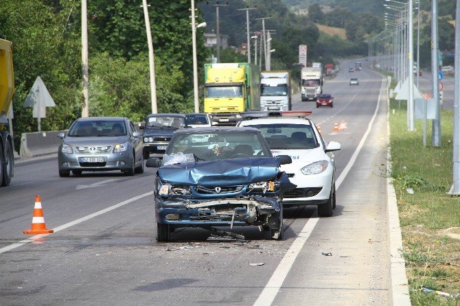 Samsun’da Trafik Kazası: 1 Yaralı