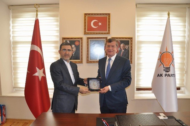 İran İslam Cumhuriyeti Trabzon Başkonsolosu Kondari’den Ak Parti İl Başkanı Revi’ye Ziyaret