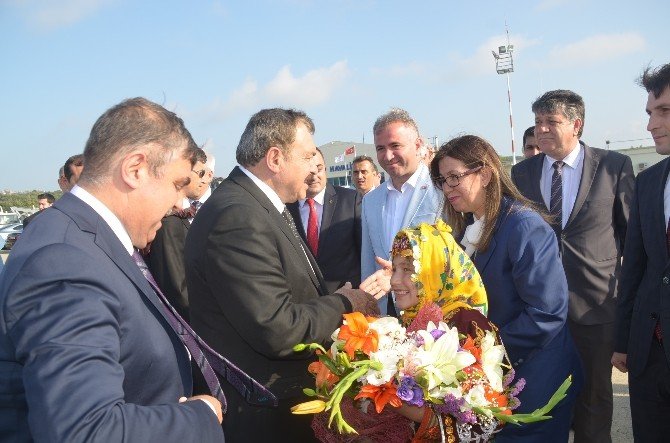 Bakan Eroğlu Sinop’ta 12 Tesisin Açılışını Yaptı
