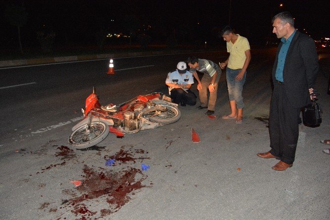 Erbaa’da Motosikletle Kamyonet Çarpıştı: 1 Yaralı