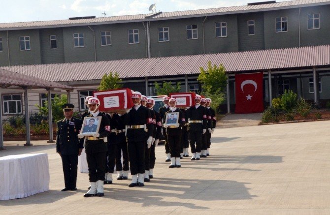 Mardin Şehitleri Memleketlerine Uğurladı
