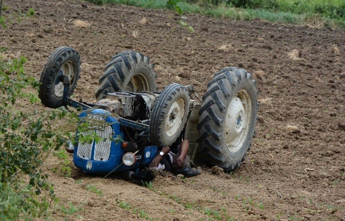 Bafra’da Traktör Devrildi: 1 Ölü