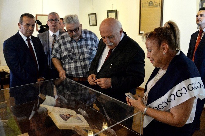 Nabi Avcı, Kaü Osmanlı Kütüphanesini Ziyaret Etti