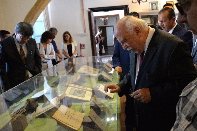 Nabi Avcı, Kaü Osmanlı Kütüphanesini Ziyaret Etti