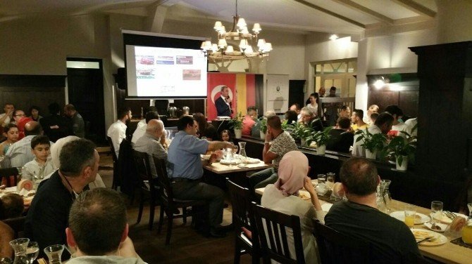 Milletvekili Şahin Tin, Almanya’da İftar Programına Katıldı