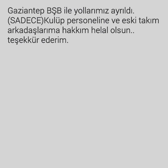 Onur Alkan’dan Buruk Ayrılık