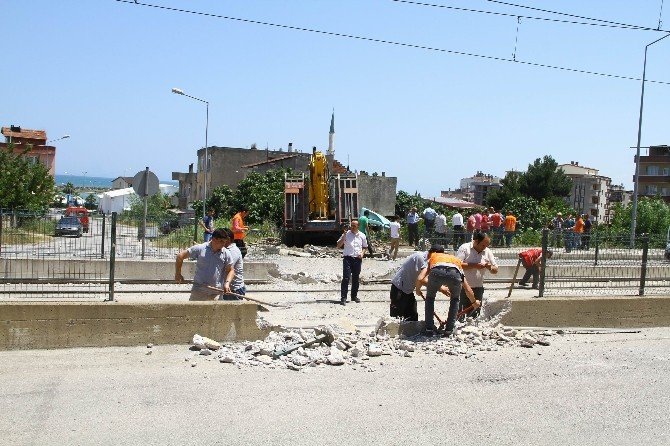 Samsun’da Faciadan Dönüldü