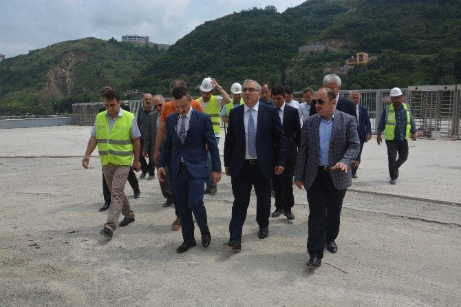 Toki Başkanı Turan Akyazı’yı İnceledi