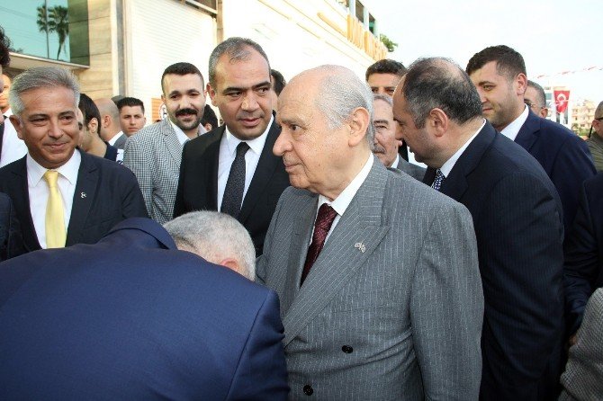 Mhp Lideri Devlet Bahçeli Hatay’da