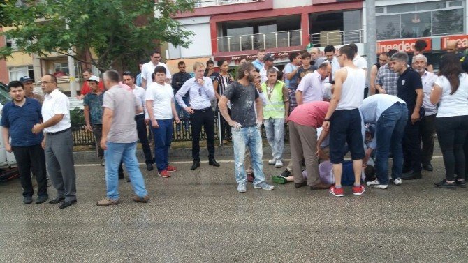 Kamyonetin Çarptığı Bisikletli Kız Yaralandı