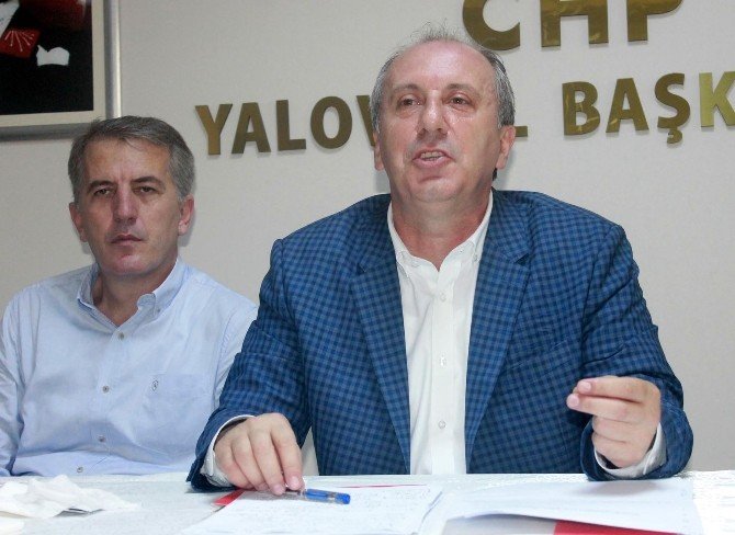 Chp’li İnce’den Davutoğlu’na Örtülü Ödenek Sorusu