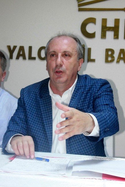 Chp’li İnce’den Davutoğlu’na Örtülü Ödenek Sorusu