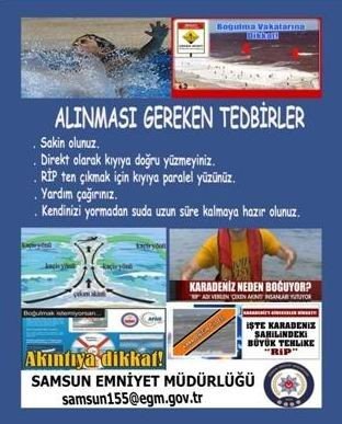 Emniyet Müdürlüğü Boğulmalara Karşı Uyardı
