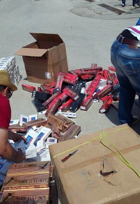 Bolu Polisi 15 Bin Adet Kaçak Sigara Ele Geçirdi