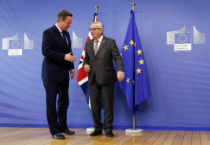 Cameron, Ab Liderleriyle Görüşüyor