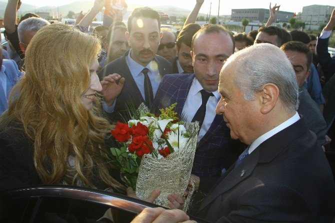 Bahçeli Samsun’da Coşkuyla Karşılandı