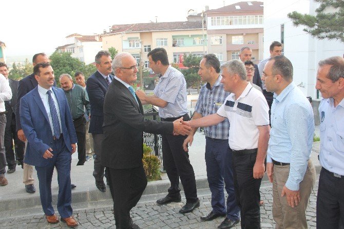 Başkan Yılmaz’dan Kavak’taki Yeni Hizmet Binasına Ziyaret