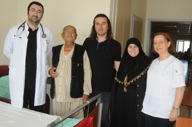 Omü Tıp’ta Sağlığına Kavuştu