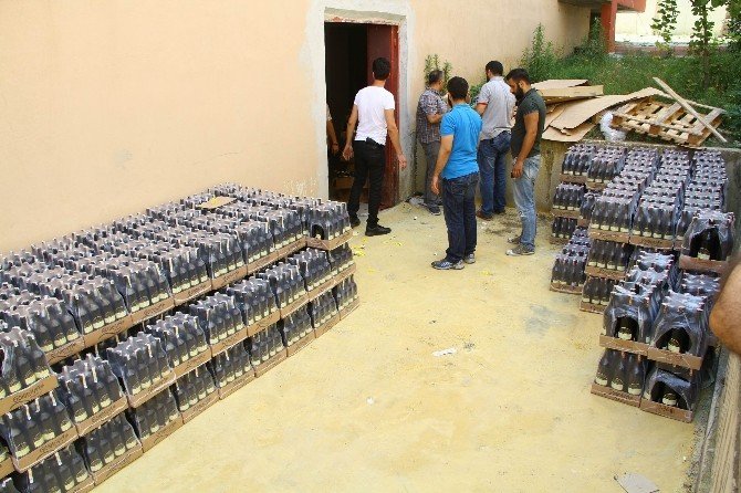 Samsun’da Sahte İçki Operasyonu