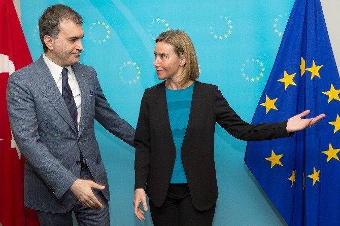 Bakan Çelik, Mogherini İle Görüştü
