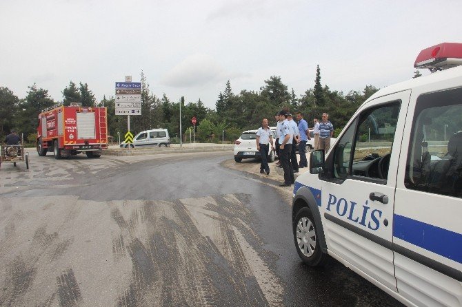 Yola Mazot Döken Sürücüye Ceza