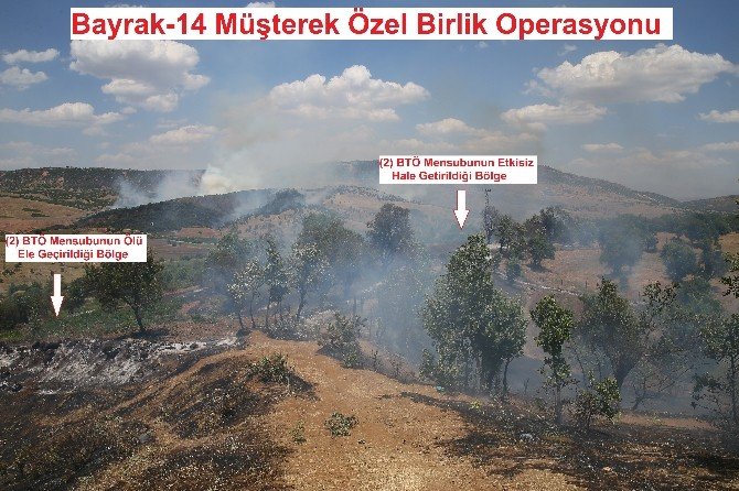 Diyarbakır Lice’de 4 Terörist Etkisiz Hale Getirildi