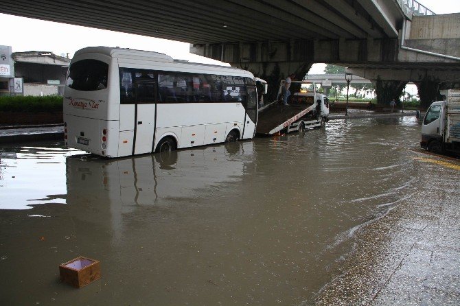 Samsun’da Sağanak Yağış