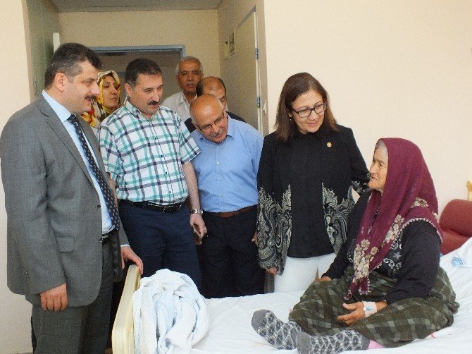 Ceritoğlu Ve Bekiroğlu’ndan Hastane Ziyareti