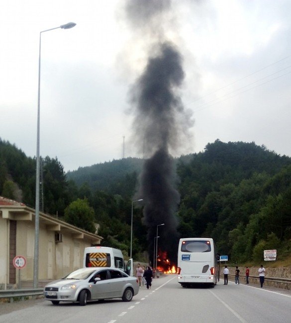 Bolu’daki Tır Faciası