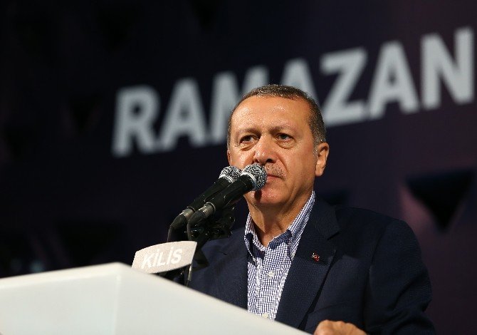 Cumhurbaşkanı Recep Tayyip Erdoğan Kilis’te