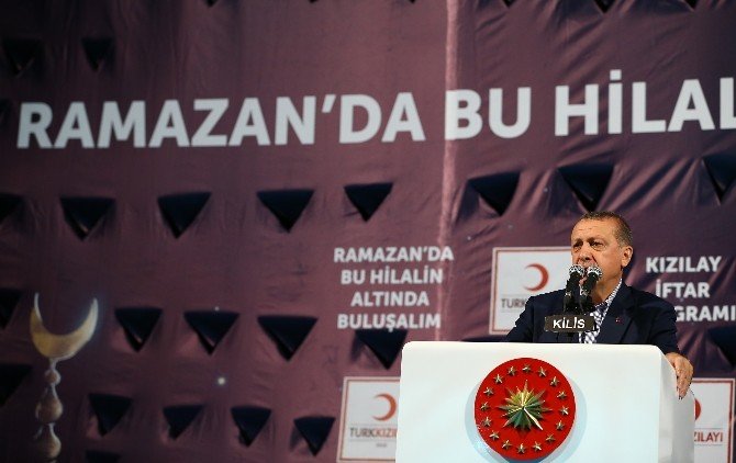 Cumhurbaşkanı Recep Tayyip Erdoğan Kilis’te