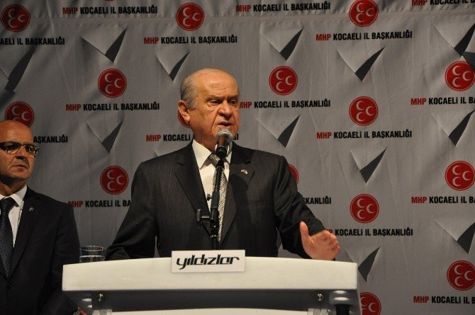 Mhp Lideri Devlet Bahçeli Kocaeli’de Partisinin İftarına Katıldı