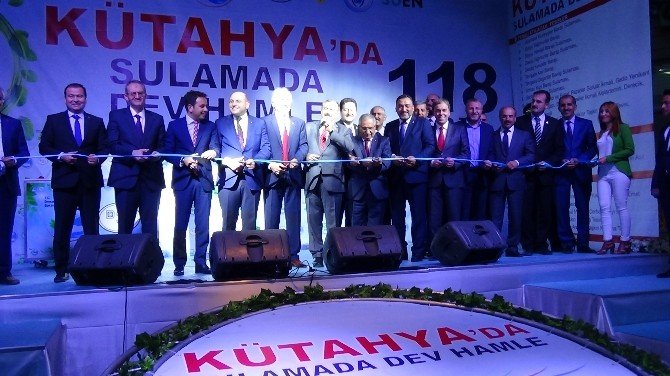 Bakan Eroğlu, Kütahya’da 21 Tesisin Temel Atma Ve Açılış Törene Katıldı
